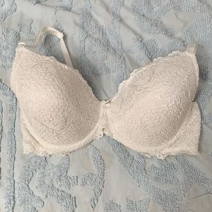 White Lace Bra